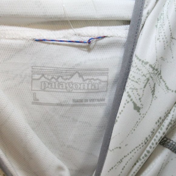 Patagonia Sunshade Hoody Birch White Hooded Pullover Women's Size Large H11896 - Picture 4 of 12